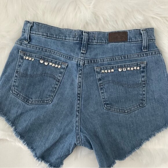 Vintage Lee Shorts Size 6 - Picture 6 of 7